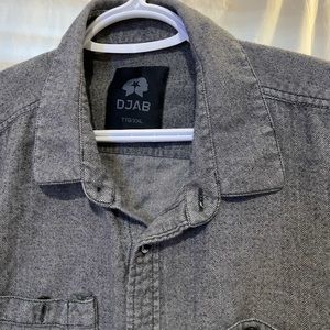 DJAB grey casual Button up shirt